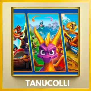 ☀️ Crash Bandicoot + Spyro + Crash Team Racing  (PS/PS4/PS5/EN) Аренда 7 д